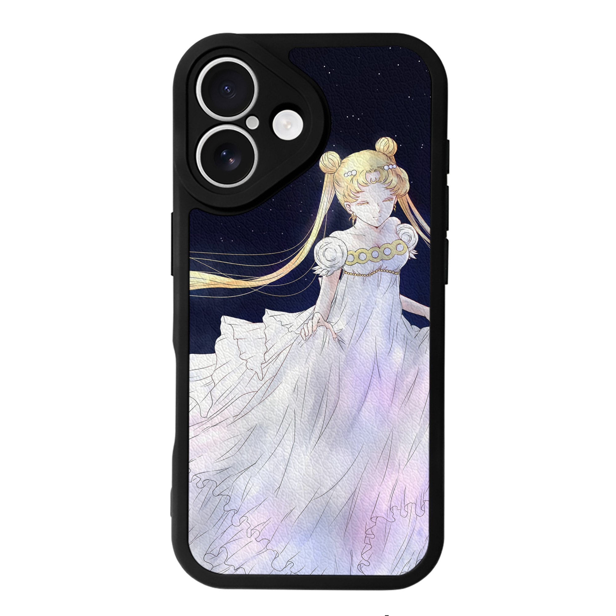 （画像用） 美少女戦士セーラームーン Sailor Moon 【iPhone 16シリーズ対応】シリコンスマホケース（レザー調） 材質：シリコン